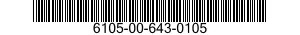 6105-00-643-0105  6105006430105 006430105