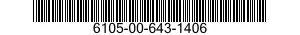 6105-00-643-1406  6105006431406 006431406