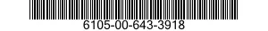 6105-00-643-3918  6105006433918 006433918