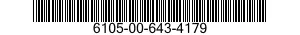 6105-00-643-4179  6105006434179 006434179