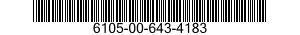 6105-00-643-4183  6105006434183 006434183