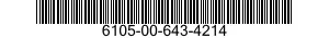6105-00-643-4214  6105006434214 006434214
