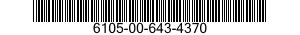 6105-00-643-4370 ROTOR,MOTOR 6105006434370 006434370