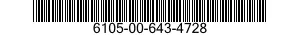 6105-00-643-4728  6105006434728 006434728