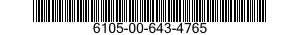 6105-00-643-4765  6105006434765 006434765