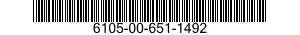 6105-00-651-1492  6105006511492 006511492