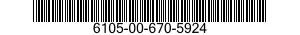 6105-00-670-5924 MOTOR,ALTERNATING CURRENT 6105006705924 006705924