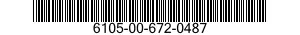 6105-00-672-0487  6105006720487 006720487