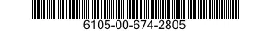 6105-00-674-2805 MOTOR,CONTROL 6105006742805 006742805