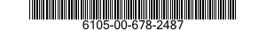 6105-00-678-2487 MOTOR,CONTROL 6105006782487 006782487