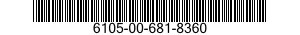 6105-00-681-8360  6105006818360 006818360