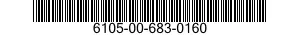 6105-00-683-0160  6105006830160 006830160
