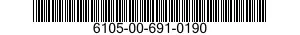 6105-00-691-0190  6105006910190 006910190