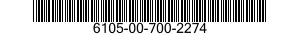 6105-00-700-2274  6105007002274 007002274
