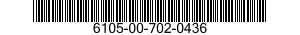6105-00-702-0436  6105007020436 007020436