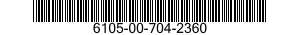6105-00-704-2360  6105007042360 007042360