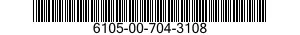6105-00-704-3108  6105007043108 007043108