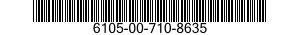 6105-00-710-8635  6105007108635 007108635