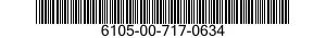 6105-00-717-0634  6105007170634 007170634