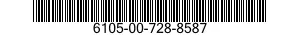 6105-00-728-8587 STATOR,MOTOR 6105007288587 007288587