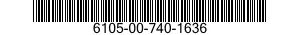 6105-00-740-1636  6105007401636 007401636