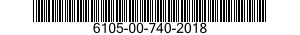 6105-00-740-2018  6105007402018 007402018