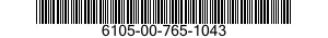 6105-00-765-1043  6105007651043 007651043