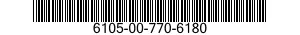 6105-00-770-6180 MOTOR,DIRECT CURRENT 6105007706180 007706180