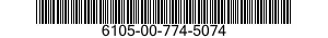 6105-00-774-5074 MOTOR,CONTROL 6105007745074 007745074