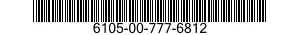 6105-00-777-6812 COMMUTATOR 6105007776812 007776812