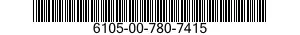 6105-00-780-7415 MOTOR-TACHOMETER GENERATOR 6105007807415 007807415
