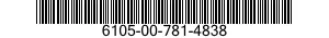 6105-00-781-4838  6105007814838 007814838