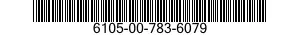 6105-00-783-6079  6105007836079 007836079