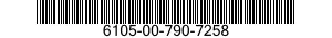 6105-00-790-7258 MOTOR,ALTERNATING CURRENT 6105007907258 007907258