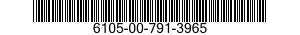 6105-00-791-3965 MOTOR-TACHOMETER GENERATOR 6105007913965 007913965