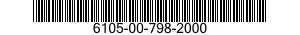 6105-00-798-2000  6105007982000 007982000