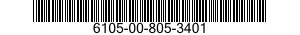 6105-00-805-3401 MOTOR,DIRECT CURRENT 6105008053401 008053401