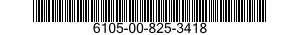 6105-00-825-3418  6105008253418 008253418