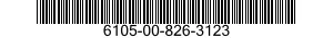 6105-00-826-3123  6105008263123 008263123