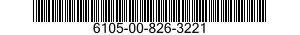 6105-00-826-3221  6105008263221 008263221