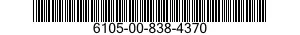 6105-00-838-4370 MOTOR,ALTERNATING CURRENT 6105008384370 008384370