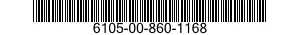 6105-00-860-1168  6105008601168 008601168
