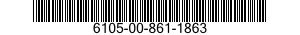 6105-00-861-1863  6105008611863 008611863