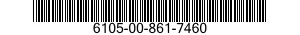 6105-00-861-7460  6105008617460 008617460