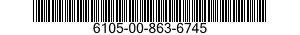 6105-00-863-6745  6105008636745 008636745