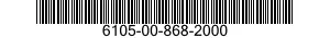 6105-00-868-2000 RETAINER AND LINING ASSEMBLY 6105008682000 008682000