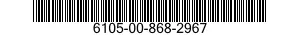 6105-00-868-2967  6105008682967 008682967