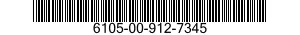 6105-00-912-7345 MOTOR-TACHOMETER GENERATOR 6105009127345 009127345