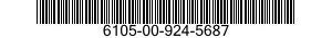 6105-00-924-5687  6105009245687 009245687