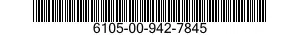 6105-00-942-7845 MOTOR-TACHOMETER GENERATOR 6105009427845 009427845